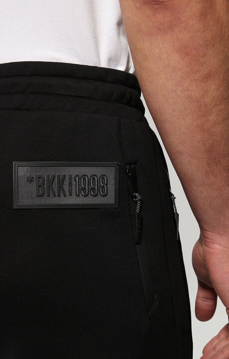 Bikkembergs Men's Black Fleece Sweatpants
