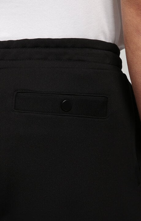 Bikkembergs Men's Black Sweatpants With Tape