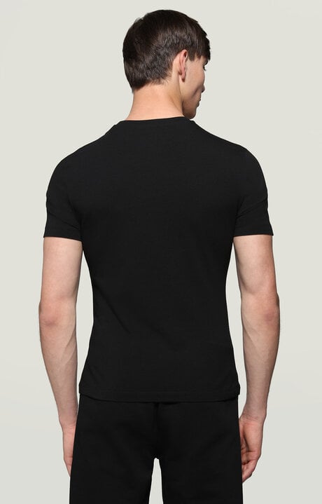 Bikkembergs Men's Black T-Shirt With Logo