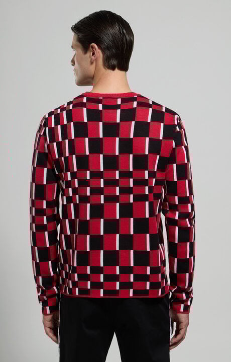 Bikkembergs Men's Checkerboard Pullover