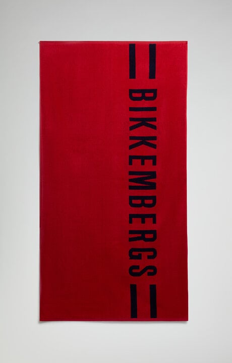 Bikkembergs Men's Cotton Beach Towel