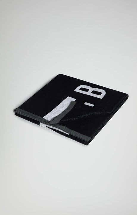 bikkembergs Men's cotton beach towel