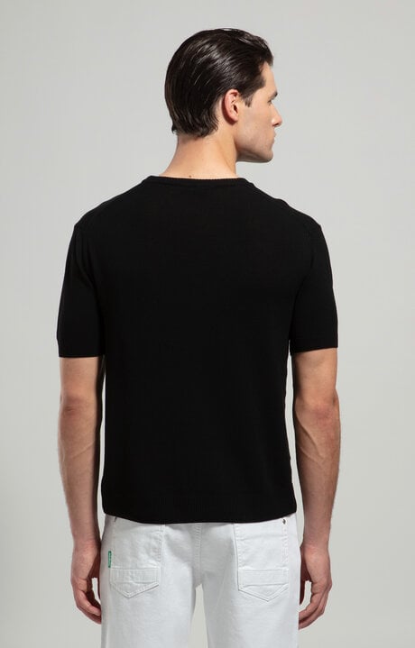 Bikkembergs Men's Jacquard Knit Pullover