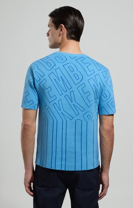 Bikkembergs Men's Jacquard Knit Pullover