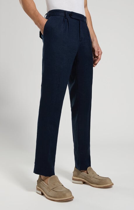 bikkembergs Men's linen pants
