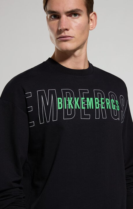 bikkembergs Men's loose fit sweatshirt