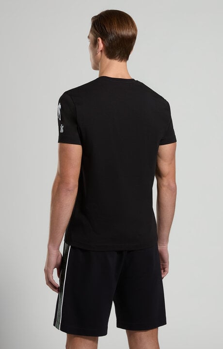 Bikkembergs Men's Optical Print T-shirt