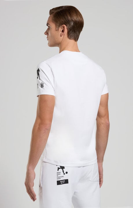 Bikkembergs Men's Optical Print T-shirt