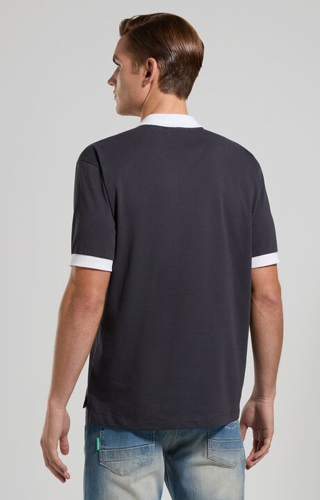 Bikkembergs Men's Polo In Piquet Cotton
