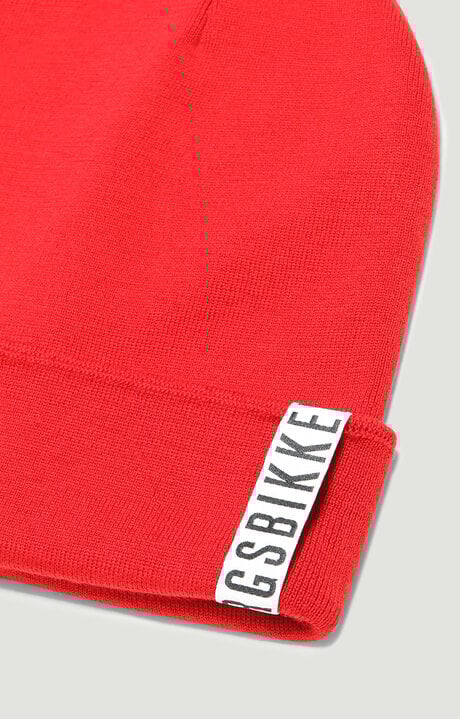 Bikkembergs Men's Red Hat With Tape