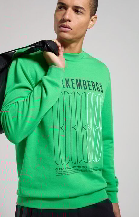 bikkembergs Men's round neck sweatshirt