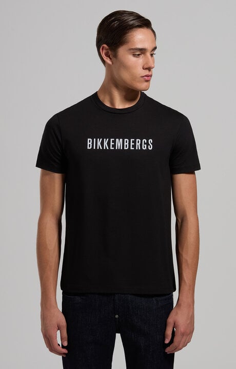 Bikkembergs Men's Slim Fit Logo T-shirt