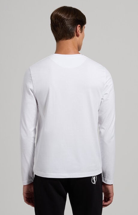 Bikkembergs Men's Slim Fit Long Sleeve T-shirt