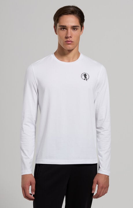 Bikkembergs Men's Slim Fit Long Sleeve T-shirt