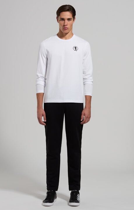 Bikkembergs Men's Slim Fit Long Sleeve T-shirt