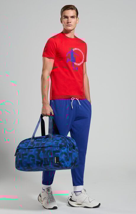 Bikkembergs Men's Soccer Print T-shirt - Slim Fit