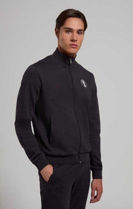 Bikkembergs Men's Soccer Sweatshirt With Zip
