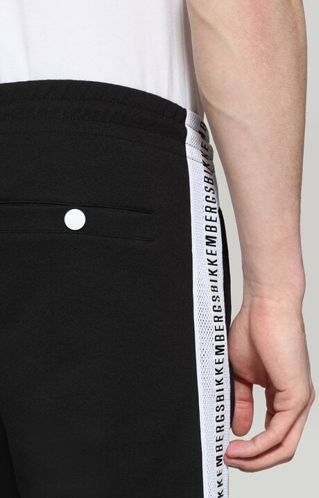 Bikkembergs Men's Sweatpants In Interlock Fleece