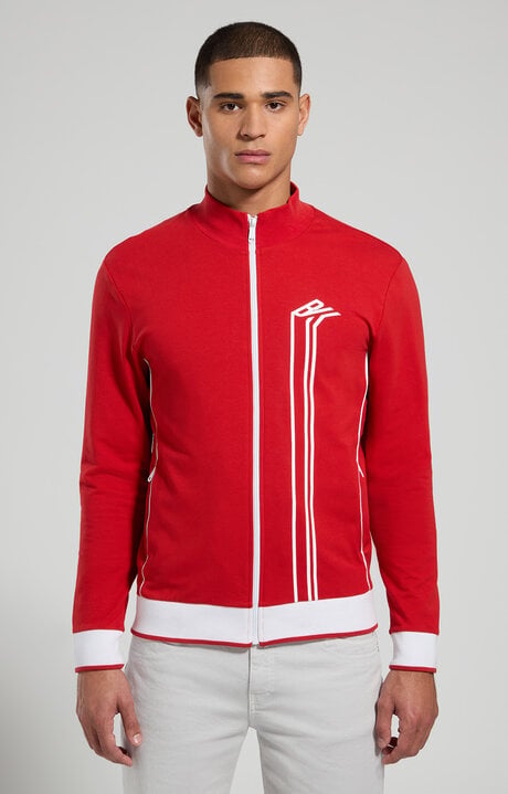 Bikkembergs Men's Sweatshirt With Contrast Bands