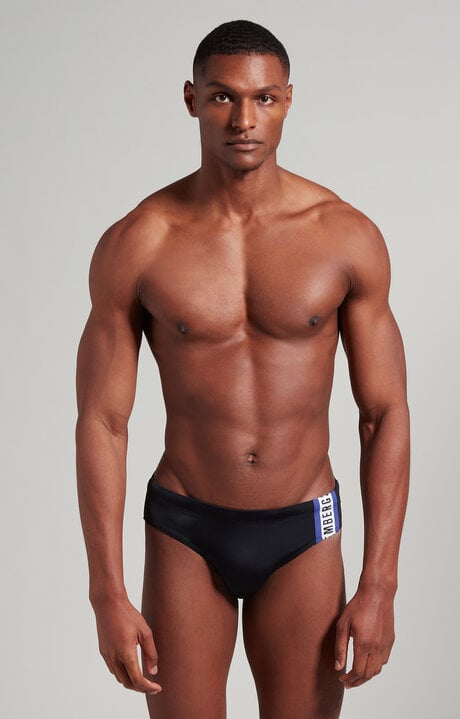 bikkembergs Men's swim briefs with tape