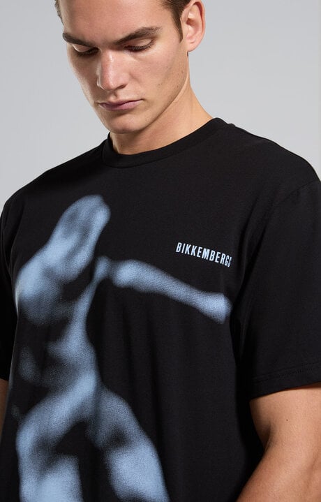 bikkembergs Men's T-shirt with back print
