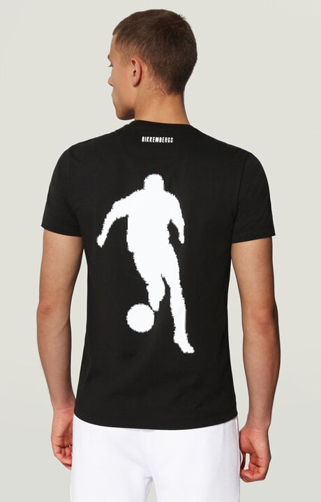 Bikkembergs Men's T-shirt With Pixel Print