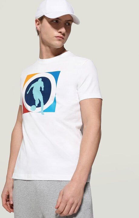 bikkembergs Men's T-shirt with soccer print