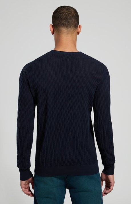 Bikkembergs Men's Textured Knit Pullover