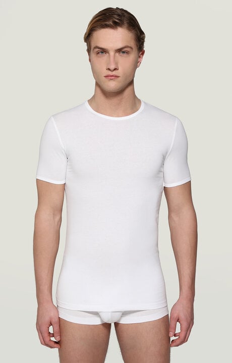 Bikkembergs Men's White 2-pack Undershirt