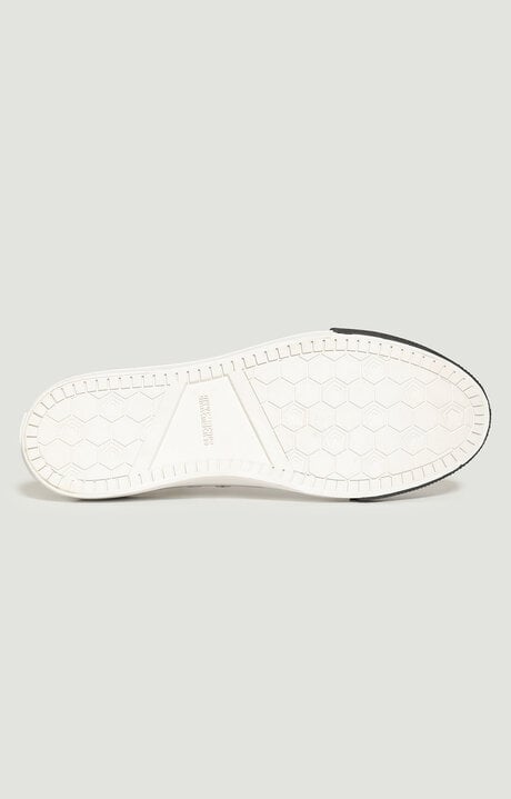 Bikkembergs Men's White Sneakers In Canvas Amold