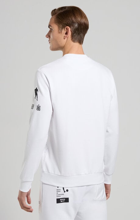 Bikkembergs Optical Print Men's Sweatshirt