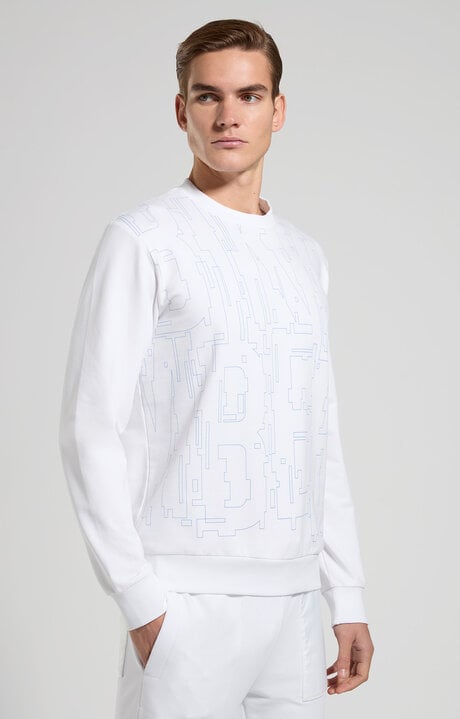 Bikkembergs Optical Print Men's Sweatshirt