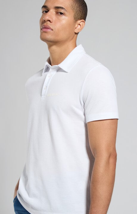 bikkembergs Piquet cotton men's polo shirt