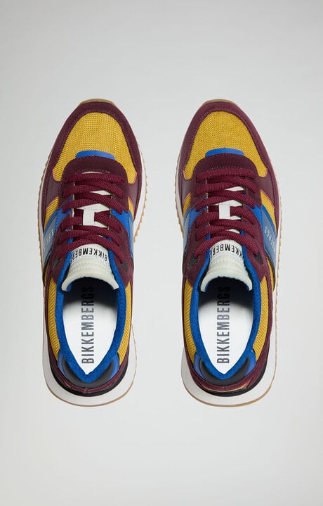 Bikkembergs Puyol M Men's Red Sneakers