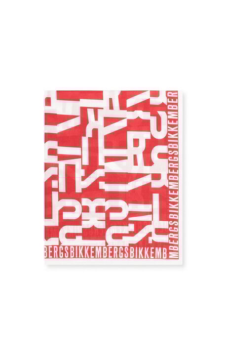 Bikkembergs Red Bandana Lettering