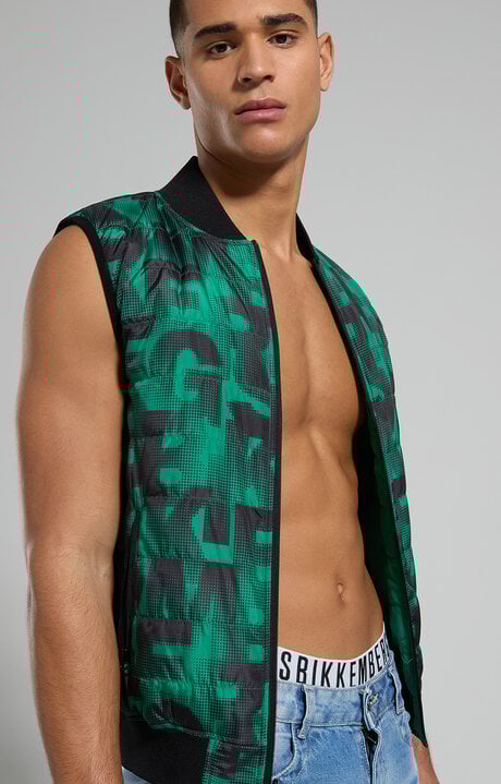 bikkembergs Reversible men's vest