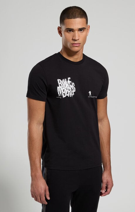 Bikkembergs Slim Fit Men's T-shirt With BKK Print