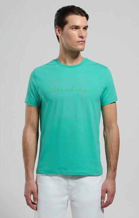 Bikkembergs Slim Fit Men's T-shirt With BKK Print