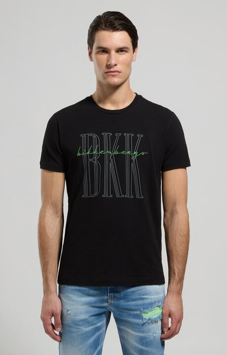 Bikkembergs Slim Fit Men's T-shirt With BKK Print
