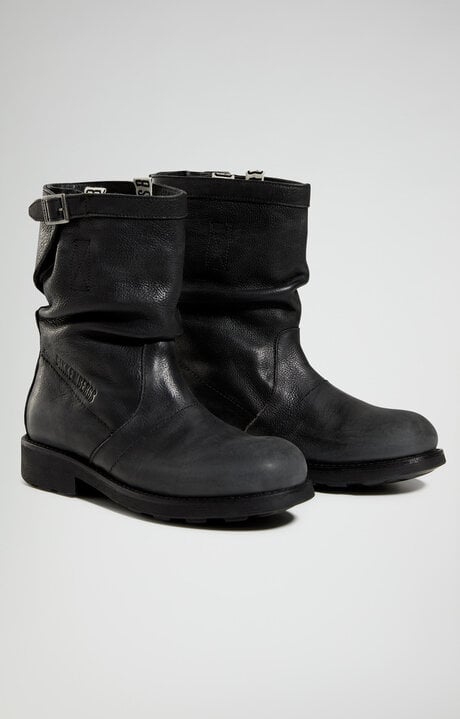 bikkembergs Vintage men's leather boots