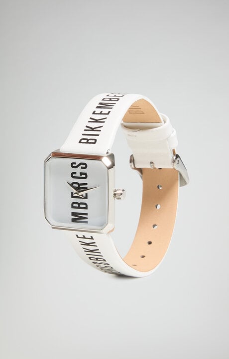 bikkembergs Watch with leather band