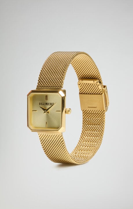 bikkembergs Watch with mesh steel band