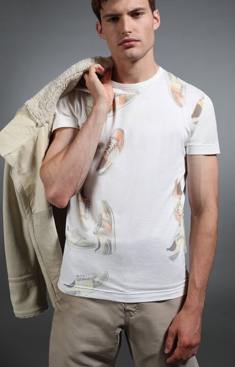 bikkembergs White Men's photoprint t-shirt