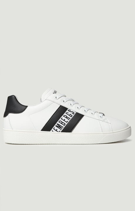 Bikkembergs White Men's Sneakers - Recoba M