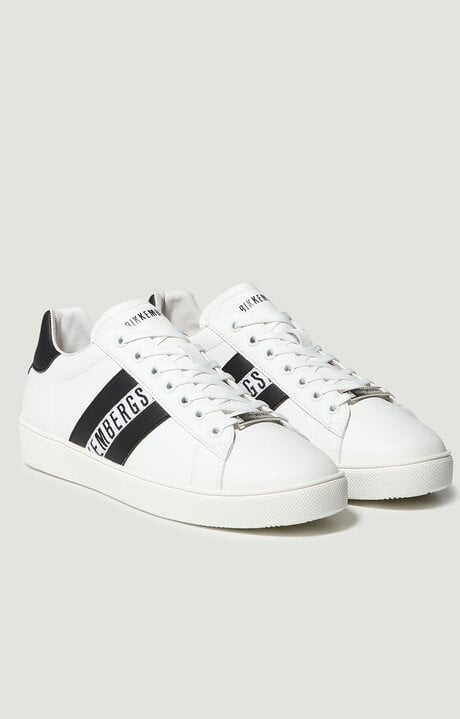 Bikkembergs White Men's Sneakers - Recoba M