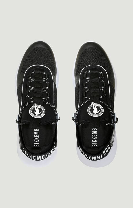 Bikkembergs Black Men's Sneakers Greg With Appliques