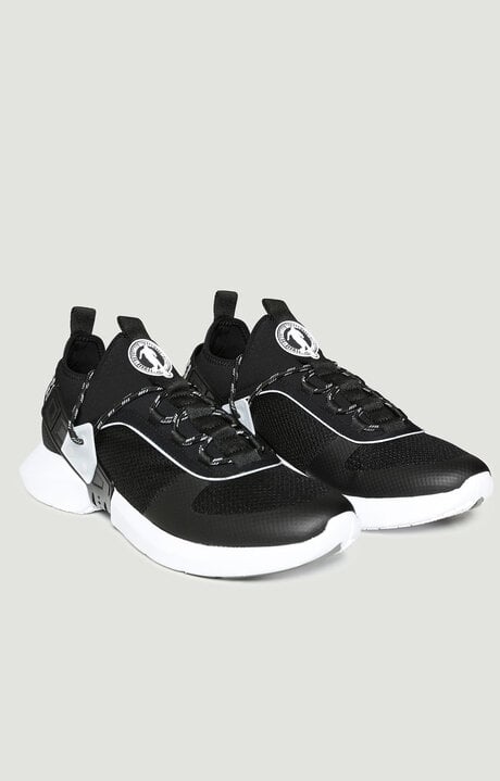 bikkembergs Black Men's sneakers Greg with appliques