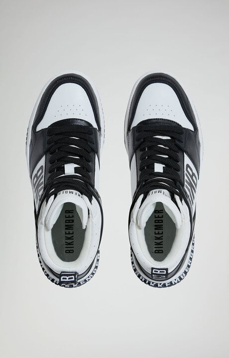 Bikkembergs Black Shaq M Holographic Men's Sneakers