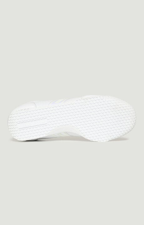 Bikkembergs Enricus Men's White Sneakers In Perforated Leather