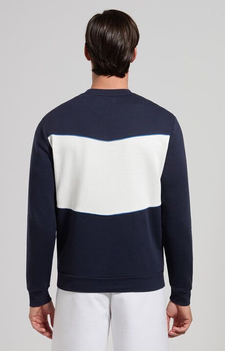Bikkembergs Men's Sweatshirt With Contrast Intarsia